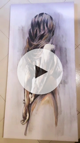 ArteDiAlina.com painting: She's a Lady
